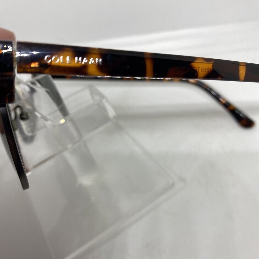 Cole Haan CH8505 215 Sunglasses Tortoise Brown Round Polarized Gray 49-22-150 - Picture 6 of 8